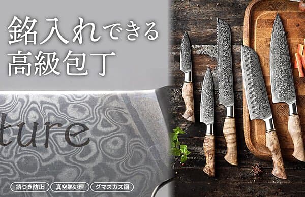 XINZUO 67-layer Damascus knife master set